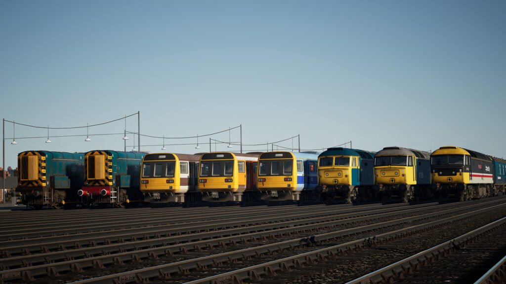 Official Brand Logo of Train Sim World 4 Blackpool Branches Overview From Metruvia Simulation