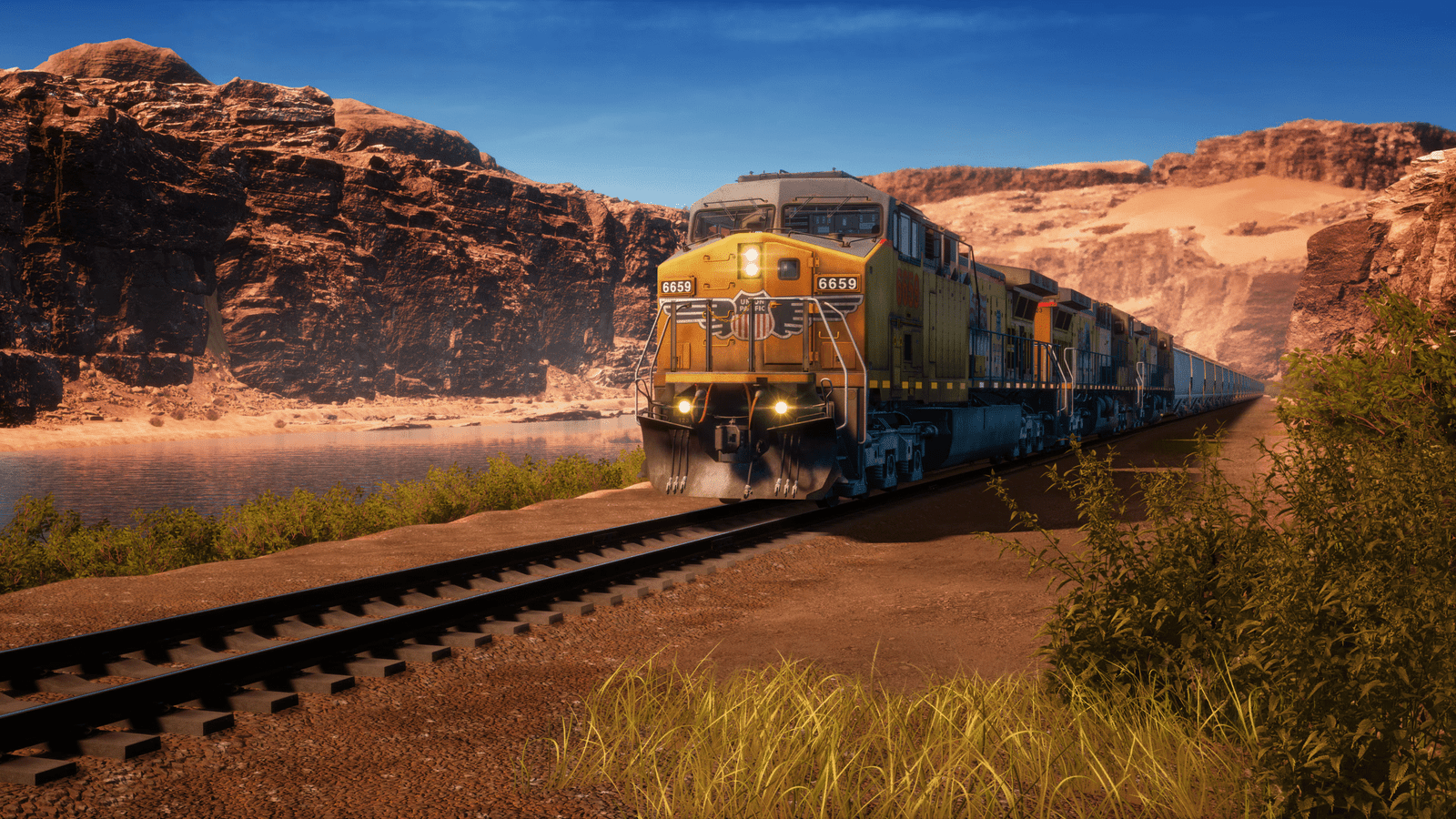 Official Brand Logo of Train Sim World 2 Cane Creek Overview From Metruvia Simulation