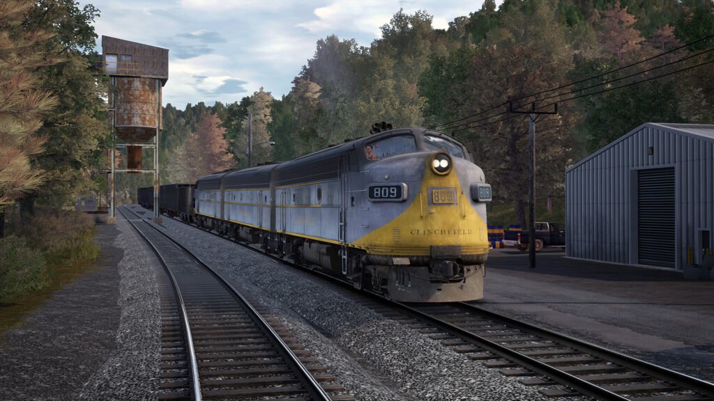 Official Brand Logo of Train Sim World 2 Clinchfield Railroad Overview From Metruvia Simulation