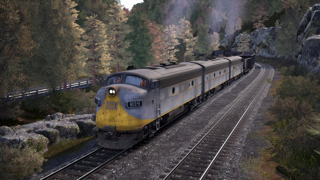 Official Brand Logo of Train Sim World 2 Clinchfield Railroad Overview From Metruvia Simulation