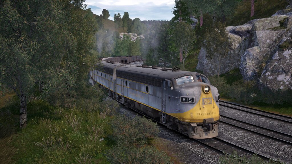 Official Brand Logo of Train Sim World 2 Clinchfield Railroad Overview From Metruvia Simulation