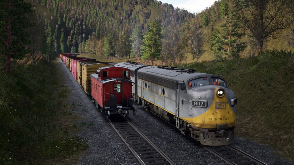 Official Brand Logo of Train Sim World 2 Clinchfield Railroad Overview From Metruvia Simulation