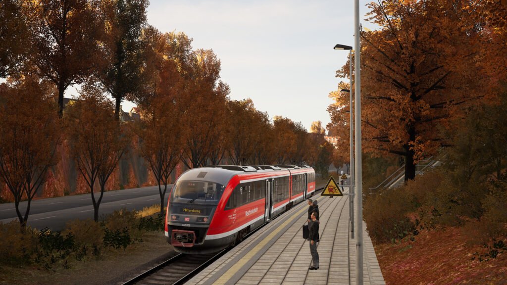 Official Brand Logo of Train Sim World 4 Maintalbahn Overview From Metruvia Simulation