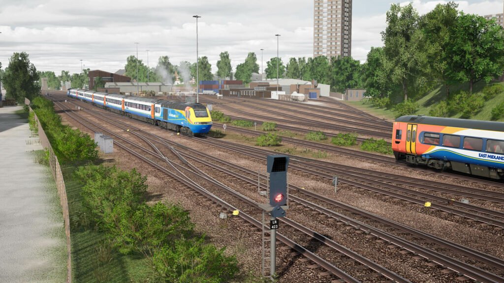 Official Brand Logo of Train Sim World 3 Midland Main Line Overview From Metruvia Simulation