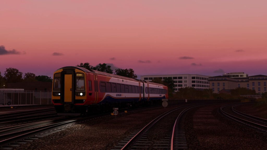 Official Brand Logo of Train Sim World 3 Midland Main Line Overview From Metruvia Simulation