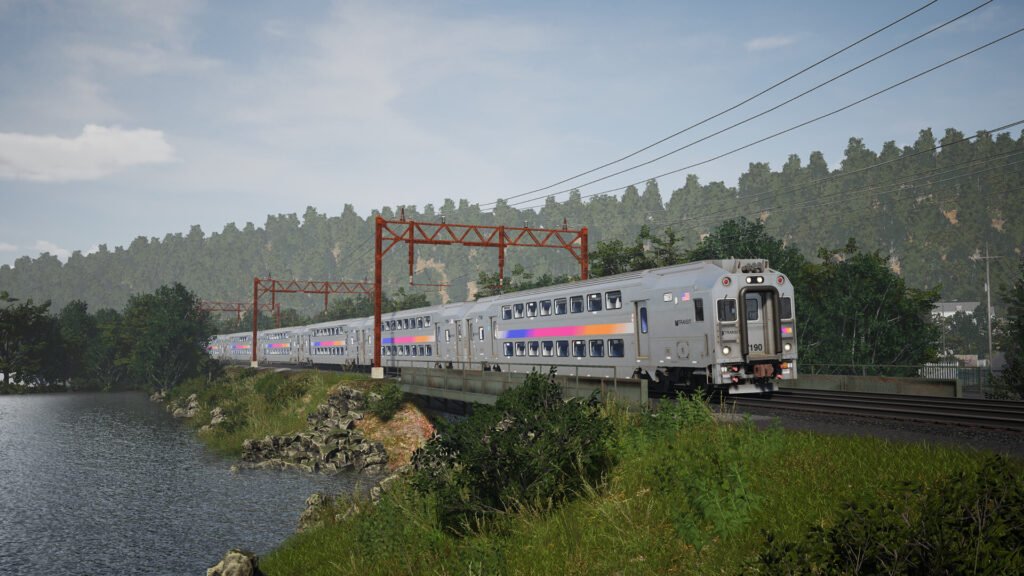 Official Brand Logo of Train Sim World 5 Morristown Line Overview From Metruvia Simulation