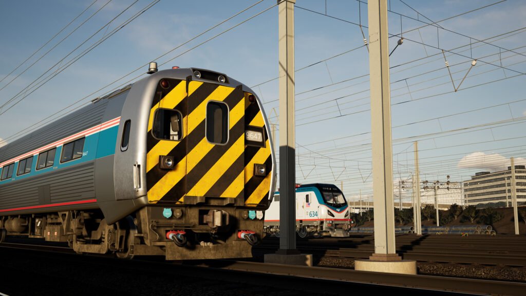 Official Brand Logo of Train Sim World 4 Northeast Corridor: New York - Trenton Overview From Metruvia Simulation