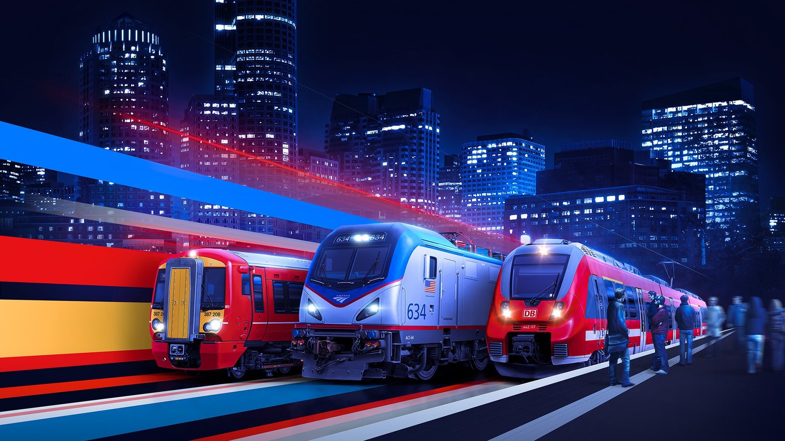 Official Brand Logo of Train Sim World 2 Rush Hour Expansion Overview From Metruvia Simulation