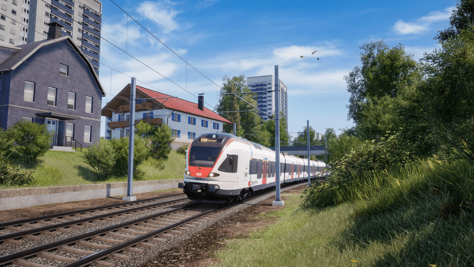 Official Brand Logo of Train Sim World 2 S-Bahn Zentralschweiz Overview From Metruvia Simulation