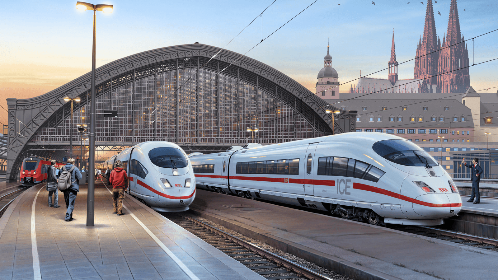 Official Brand Logo of Train Sim World 2 Schnellfahrstrecke Köln-Aachen Overview From Metruvia Simulation