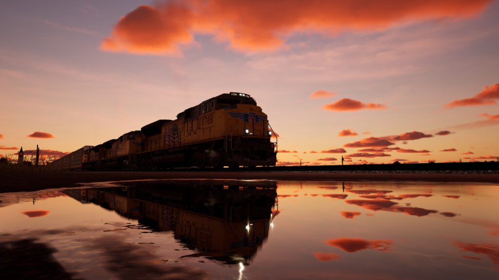 Official Brand Logo of Train Sim World 2 Sherman Hill Overview From Metruvia Simulation