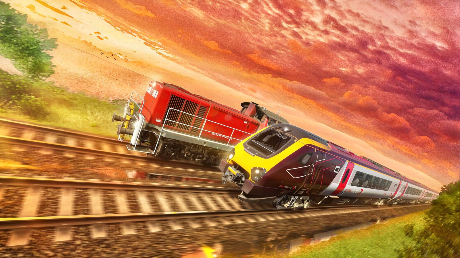 Official Brand Logo of Train Sim World 6 Deluxe Edition Overview From Metruvia Simulation