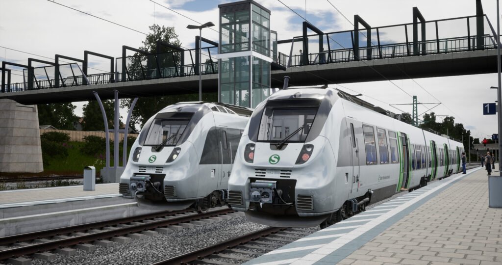 Official Brand Logo of Train Sim World 2018 Rapid Transit New York Overview From Metruvia Simulation