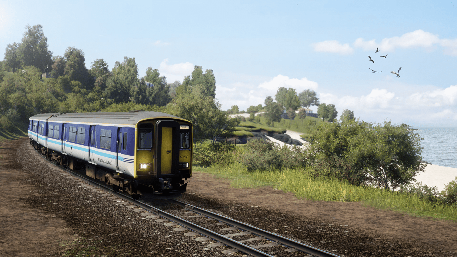 Official Brand Logo of Train Sim World 2 West Cornwall Local Overview From Metruvia Simulation