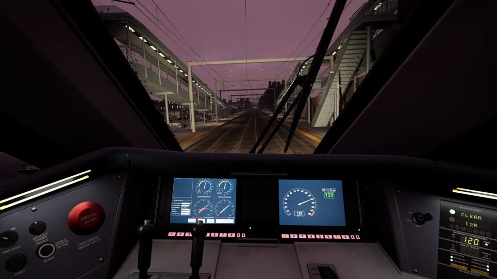 Official Brand Logo of Train Sim World 3 Amtrak's Acela Overview From Metruvia Simulation