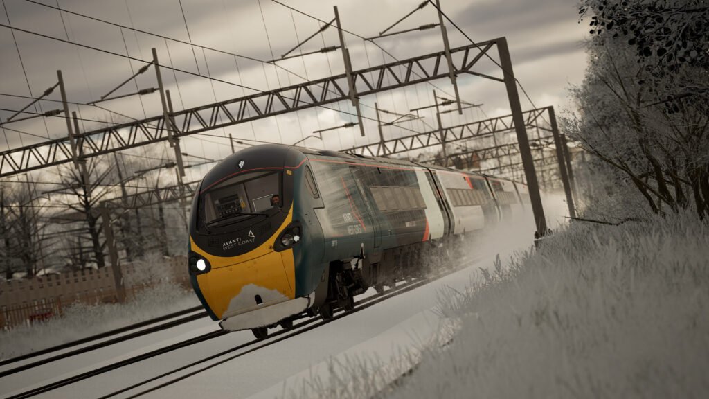 Official Brand Logo of Train Sim World 5 Avanti West Coast BR Class 390 Pendolino EMU Overview From Metruvia Simulation