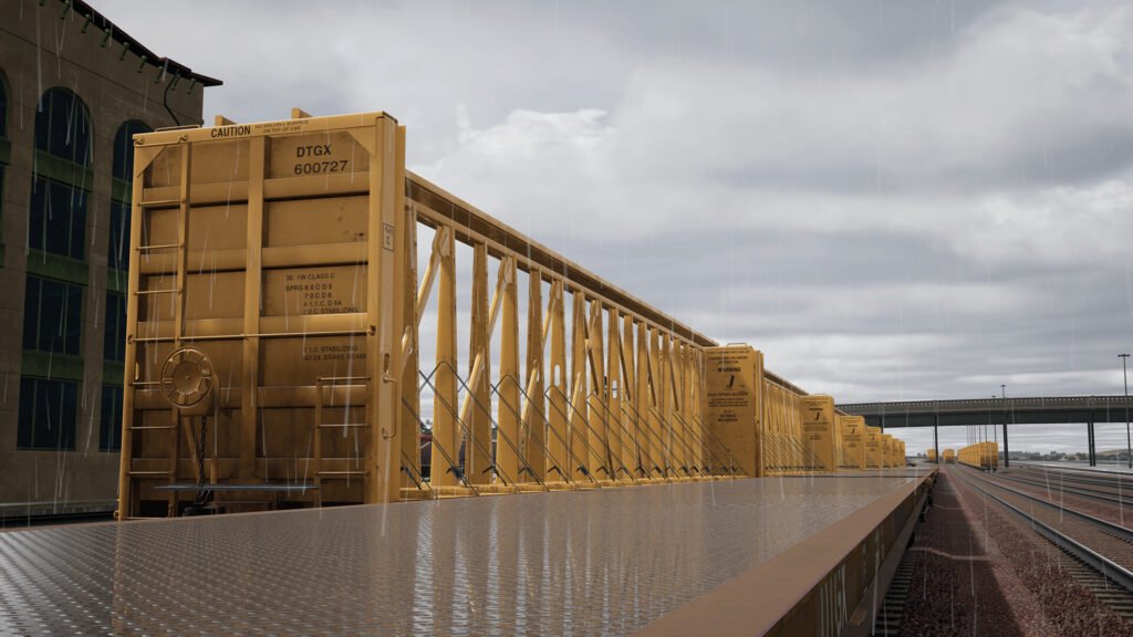 Official Brand Logo of Train Sim World 3 BNSF SD70ACe Overview From Metruvia Simulation