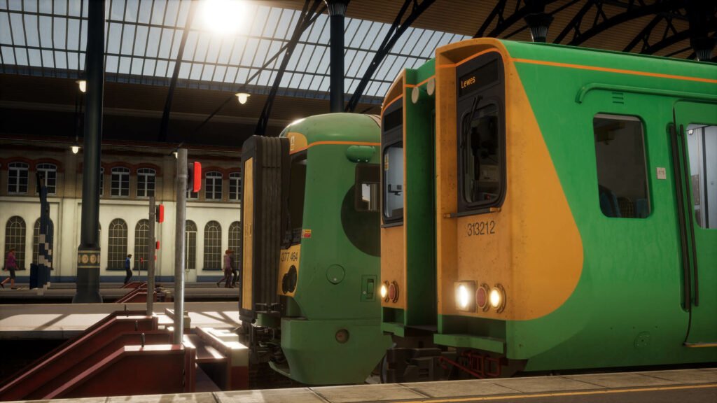 Official Brand Logo of Train Sim World 2 Southern BR Class 313 EMU Overview From Metruvia Simulation