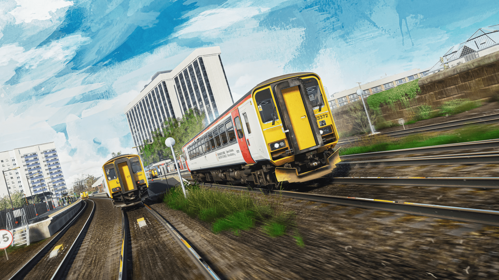 Official Brand Logo of Train Sim World 5 Cardiff City Line Overview From Metruvia Simulation