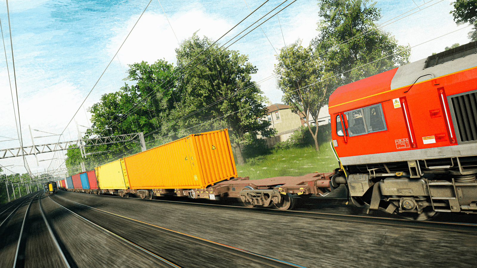 Official Brand Logo of Train Sim World 6 DB Cargo Line Vol. 3 - Intermodal Overview From Metruvia Simulation