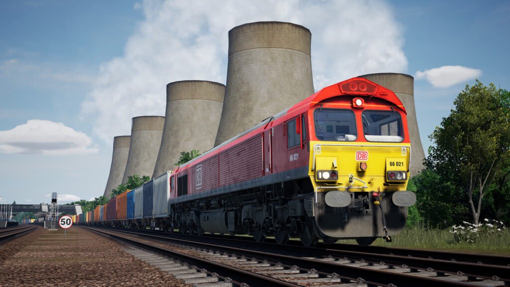 Official Brand Logo of Train Sim World 6 DB Cargo Line Vol. 3 - Intermodal Overview From Metruvia Simulation