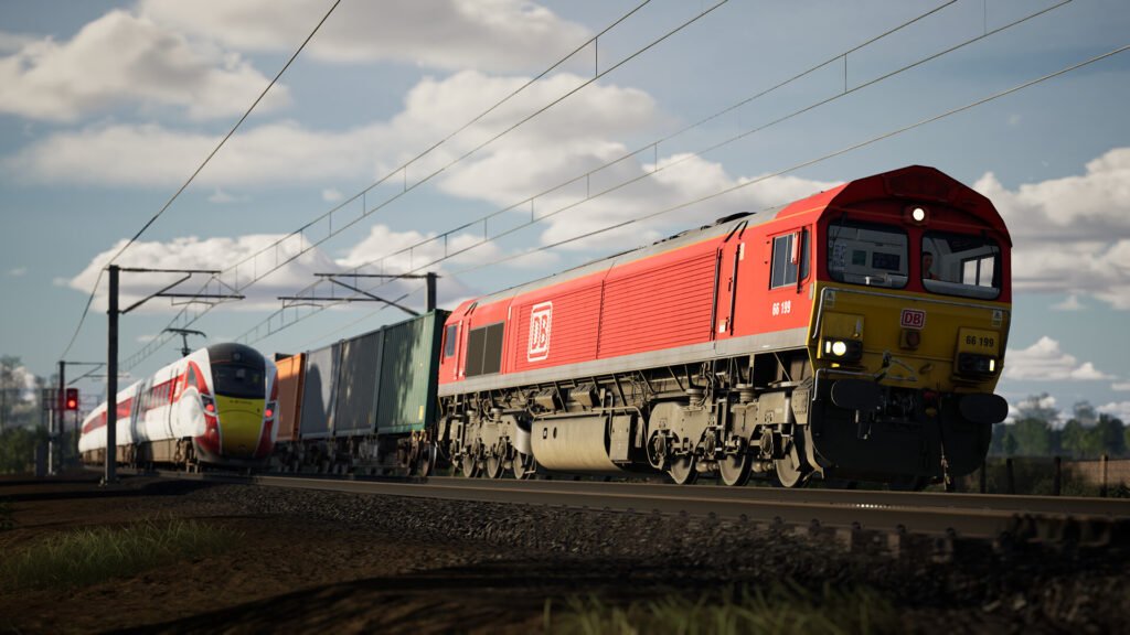 Official Brand Logo of Train Sim World 6 DB Cargo Line Vol. 3 - Intermodal Overview From Metruvia Simulation