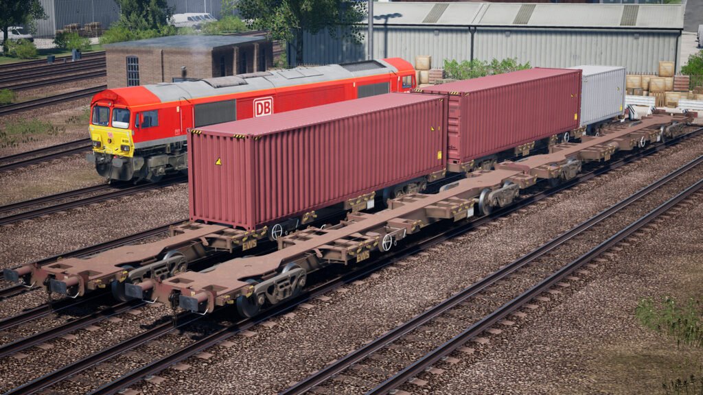 Official Brand Logo of Train Sim World 6 DB Cargo Line Vol. 3 - Intermodal Overview From Metruvia Simulation