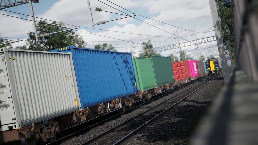Official Brand Logo of Train Sim World 6 DB Cargo Line Vol. 3 - Intermodal Overview From Metruvia Simulation