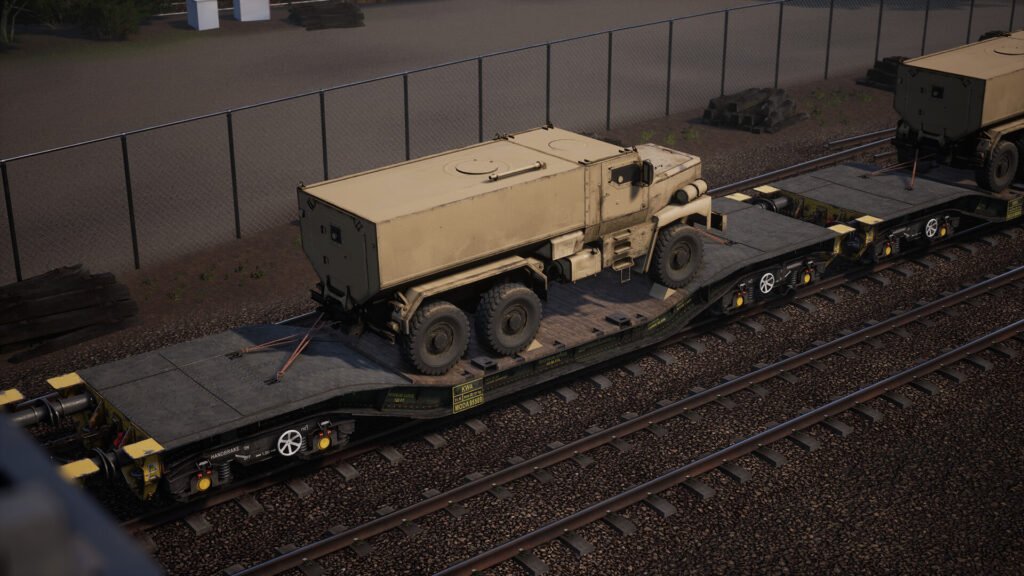 Official Brand Logo of Train Sim World 6 Cargo Line Vol. 4 - Military Overview From Metruvia Simulation