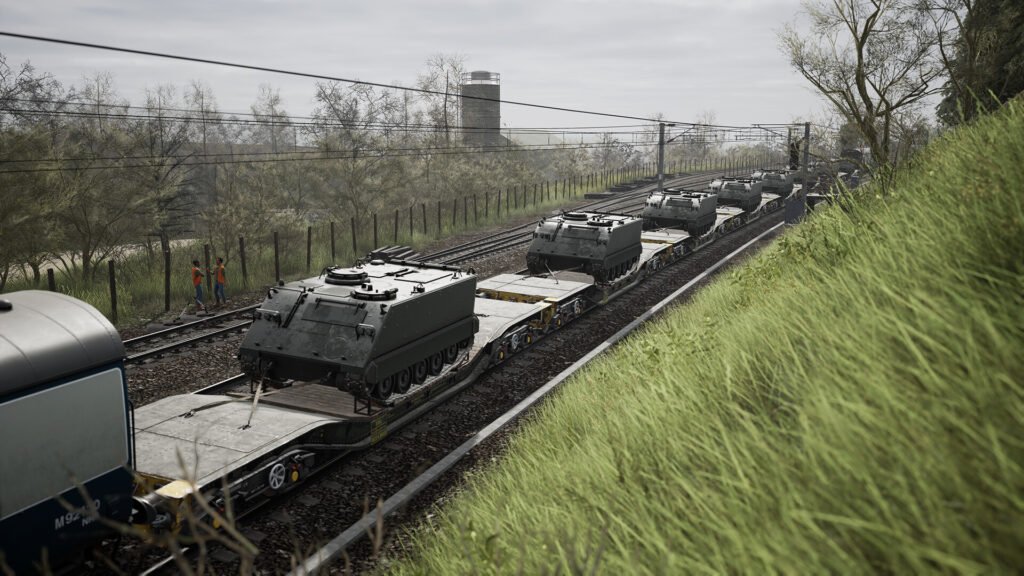 Official Brand Logo of Train Sim World 6 Cargo Line Vol. 4 - Military Overview From Metruvia Simulation