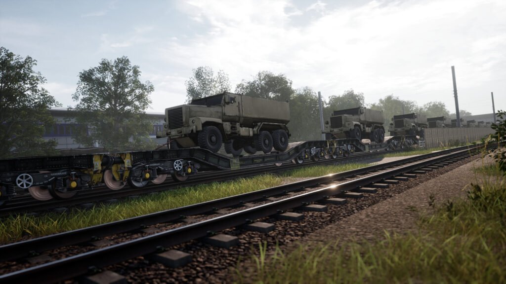 Official Brand Logo of Train Sim World 6 Cargo Line Vol. 4 - Military Overview From Metruvia Simulation