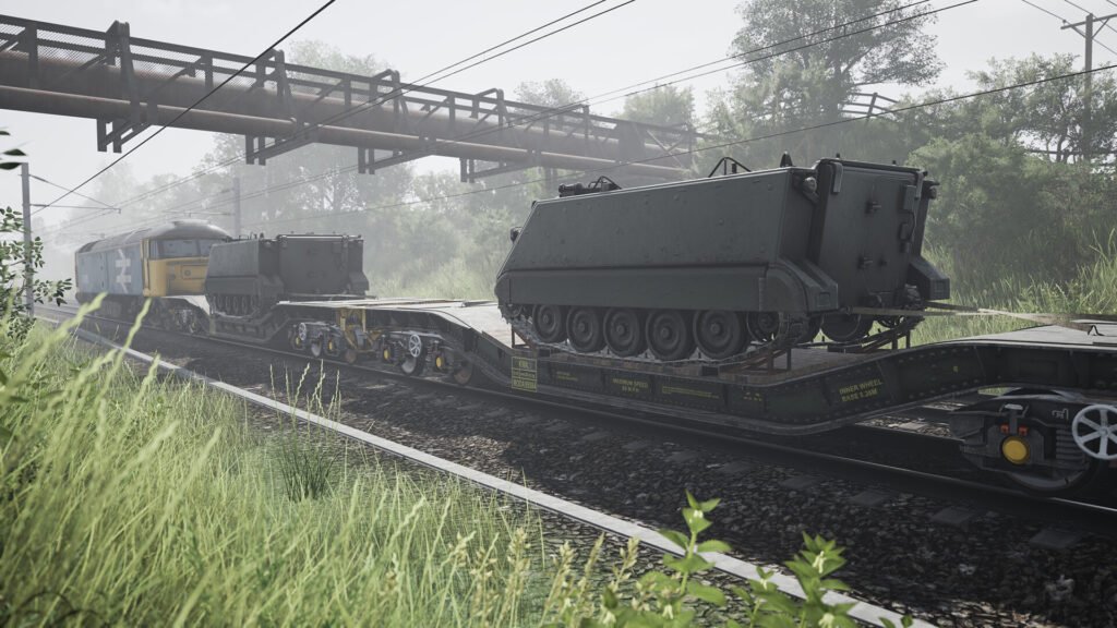 Official Brand Logo of Train Sim World 6 Cargo Line Vol. 4 - Military Overview From Metruvia Simulation