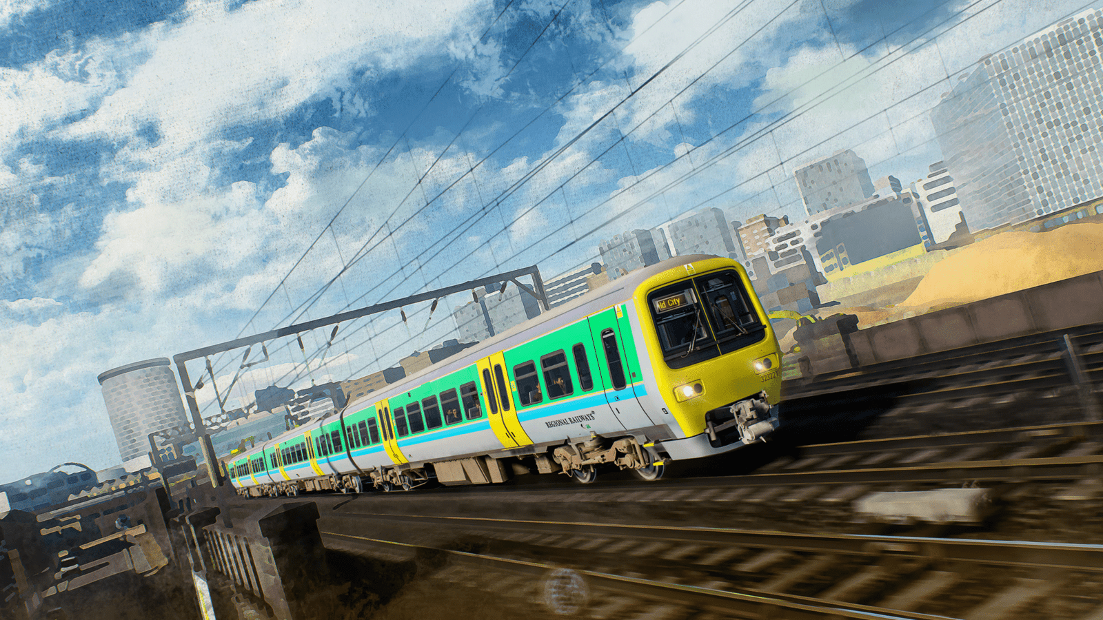 Official Brand Logo of Train Sim World 4 Centro Regional Railways BR Class 323 Overview From Metruvia Simulation