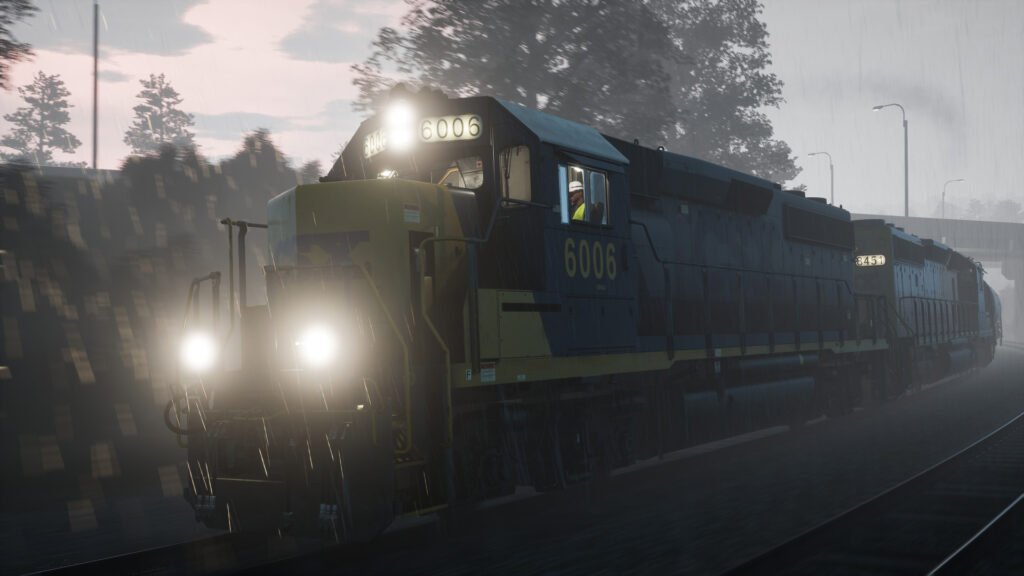 Official Brand Logo of Train Sim World 2018 CSX GP40-2 Overview From Metruvia Simulation