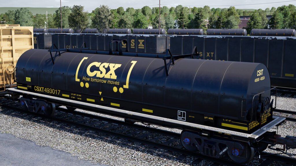 Official Brand Logo of Train Sim World 2018 CSX GP40-2 Overview From Metruvia Simulation
