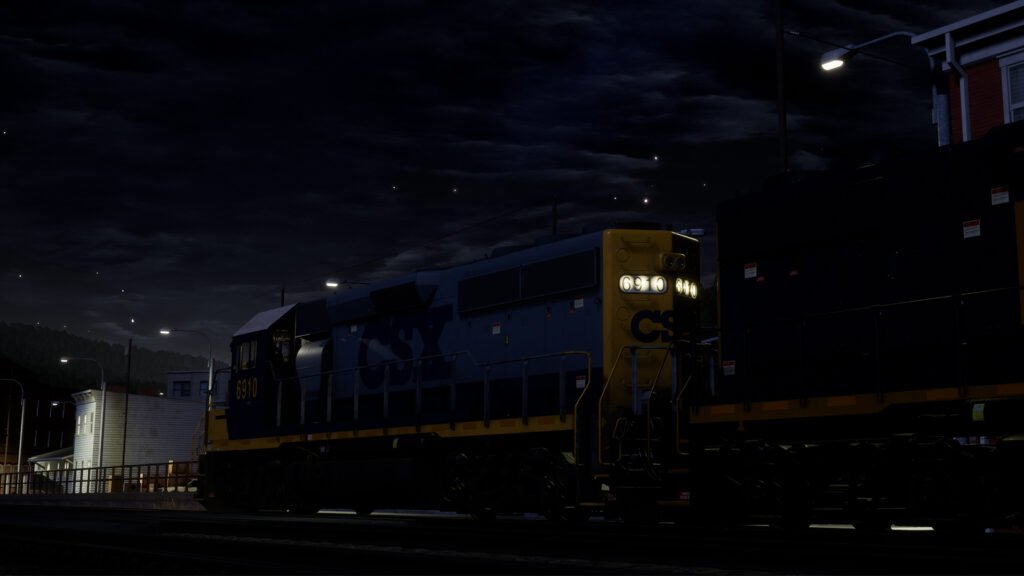 Official Brand Logo of Train Sim World 2018 CSX GP40-2 Overview From Metruvia Simulation