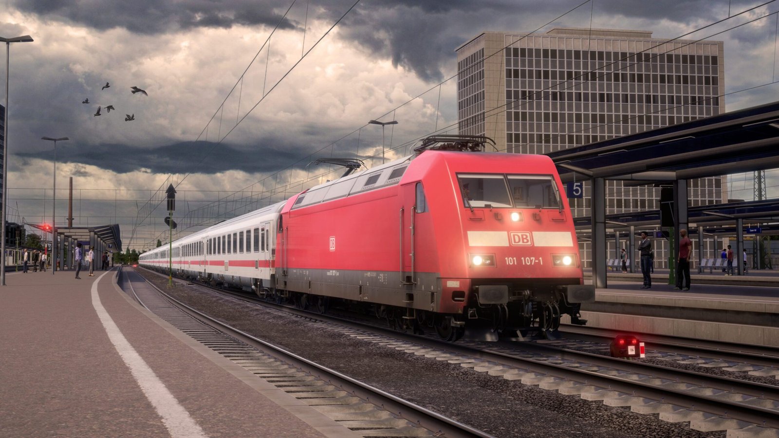 Official Brand Logo of Train Sim World 2 DB BR 101 Overview From Metruvia Simulation