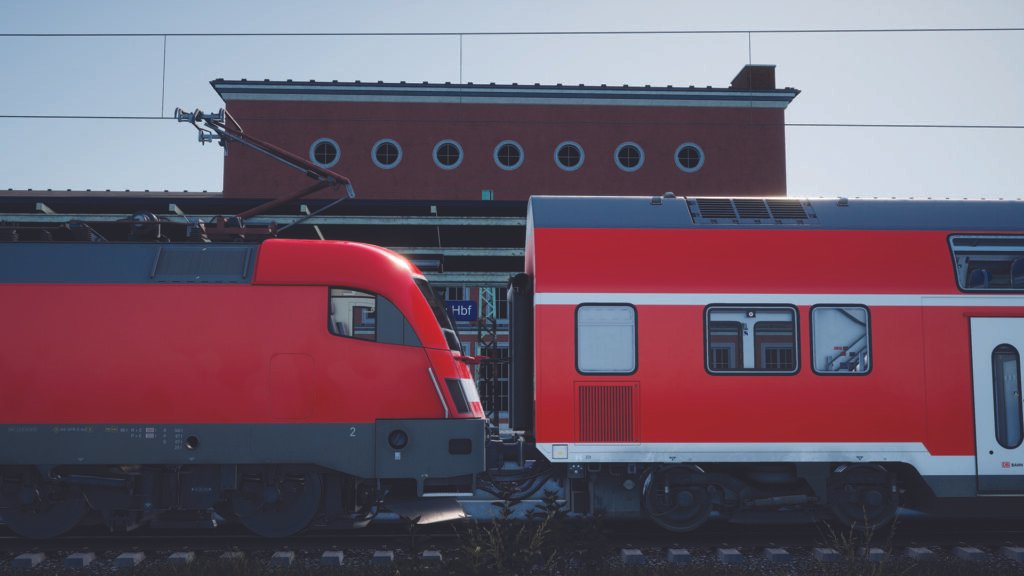 Official Brand Logo of Train Sim World 2018 DB BR 182 Overview From Metruvia Simulation