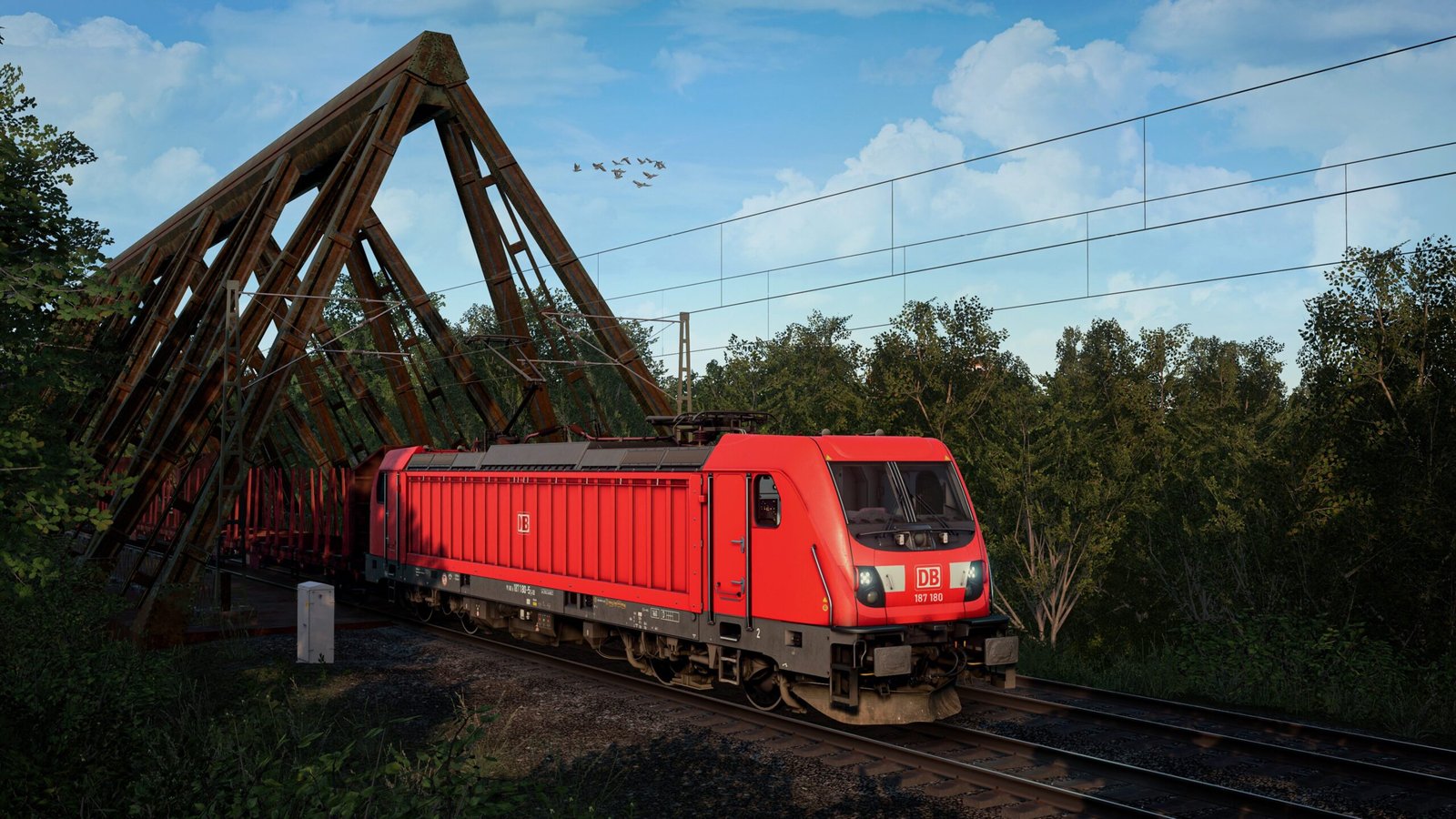 Official Brand Logo of Train Sim World 2 DB BR 187 Overview From Metruvia Simulation