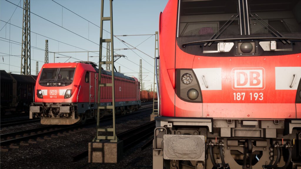 Official Brand Logo of Train Sim World 2 DB BR 187 Overview From Metruvia Simulation