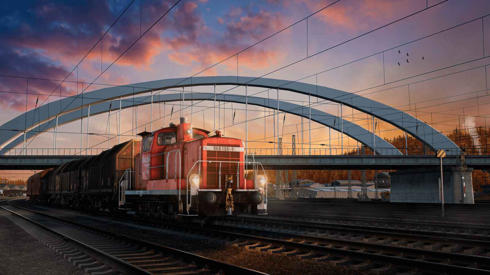 Official Brand Logo of Train Sim World 2 DB BR 363 Overview From Metruvia Simulation