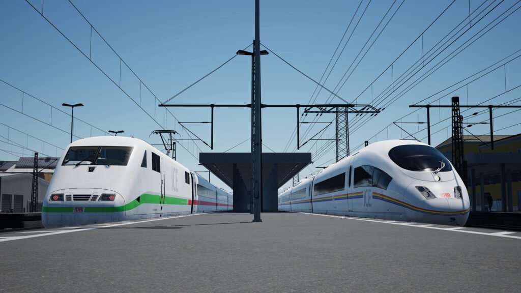 Official Brand Logo of Train Sim World 6 DB BR 403 ICE 3 Railbow Overview From Metruvia Simulation