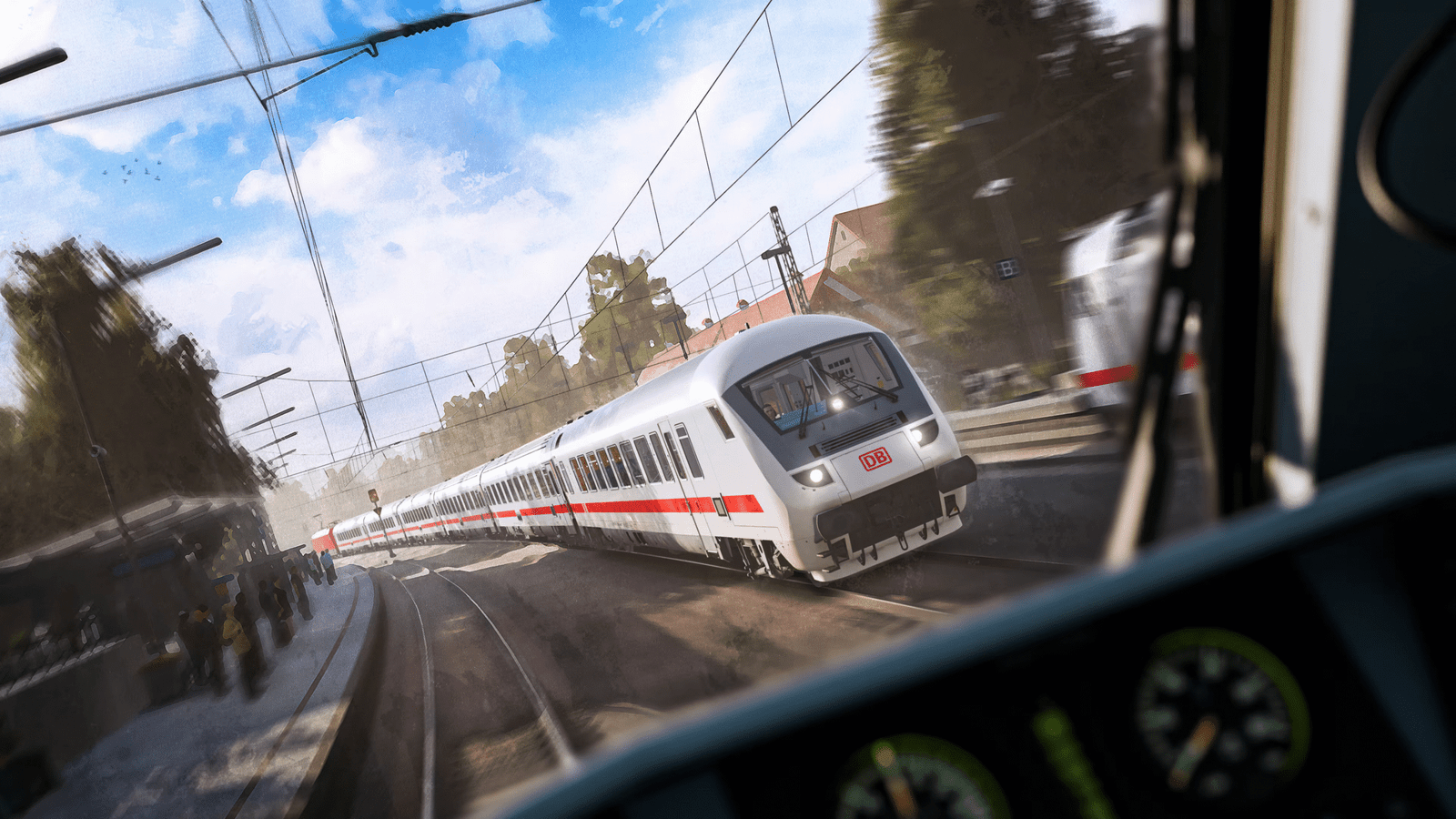 Official Brand Logo of Train Sim World 4 Expert DB BR 101 & IC Steuerwagen Overview From Metruvia Simulation