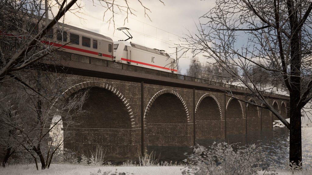 Official Brand Logo of Train Sim World 4 Expert DB BR 101 & IC Steuerwagen Overview From Metruvia Simulation