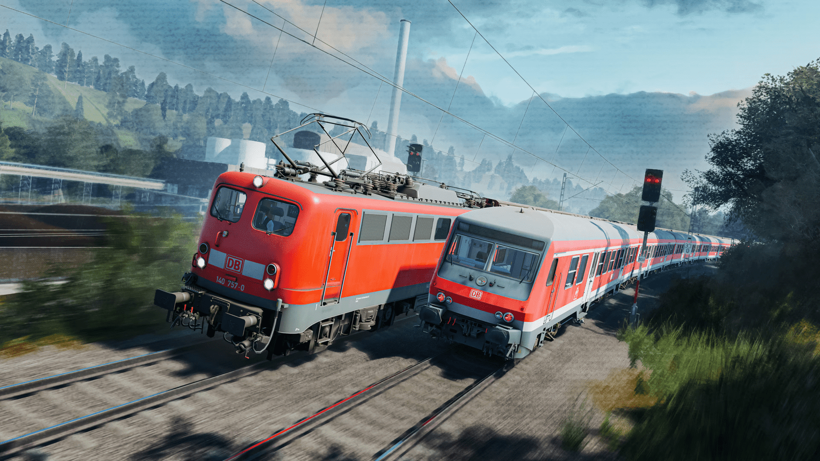 Official Brand Logo of Train Sim World 6 Frankenbahn: Stuttgart - Heilbronn Overview From Metruvia Simulation