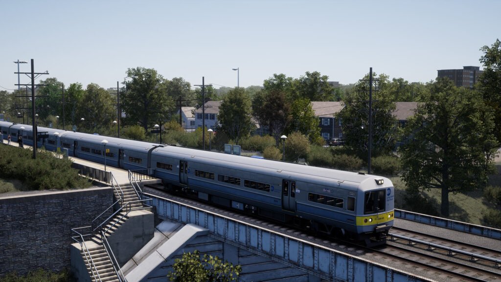 Official Brand Logo of Train Sim World 2020 LIRR M3 Overview From Metruvia Simulation