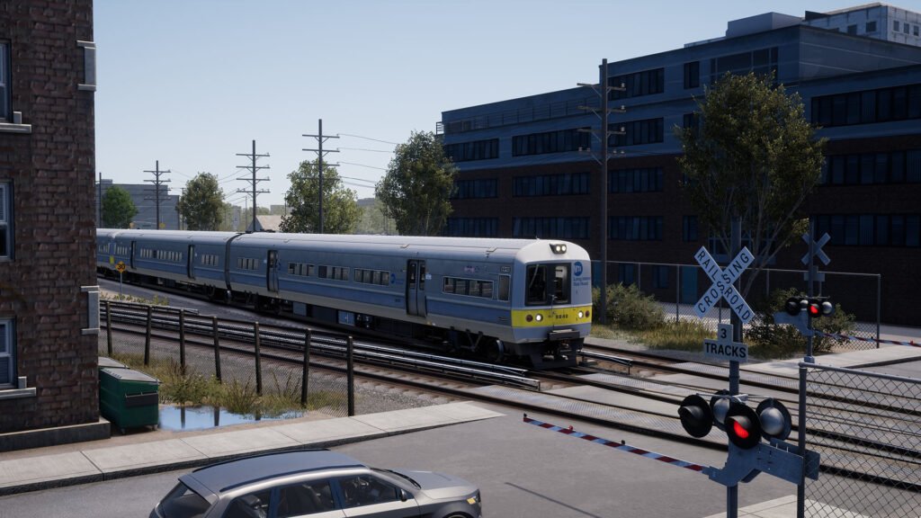 Official Brand Logo of Train Sim World 2020 LIRR M3 Overview From Metruvia Simulation