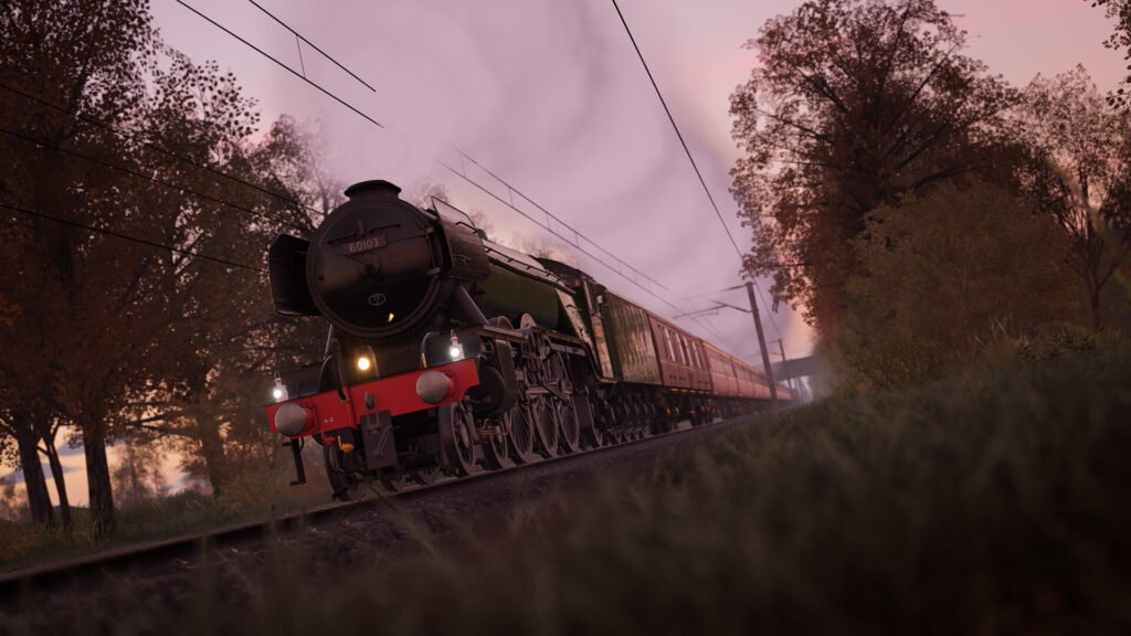Official Brand Logo of Train Sim World 4 LNER Class A3 60103 Flying Scotsman Overview From Metruvia Simulation