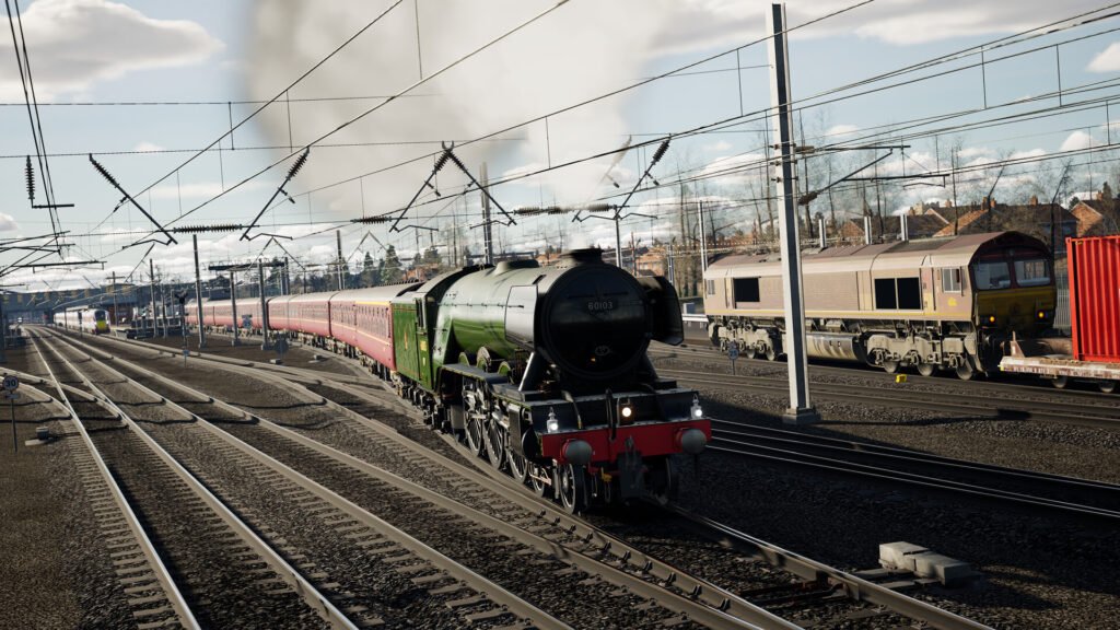 Official Brand Logo of Train Sim World 4 LNER Class A3 60103 Flying Scotsman Overview From Metruvia Simulation