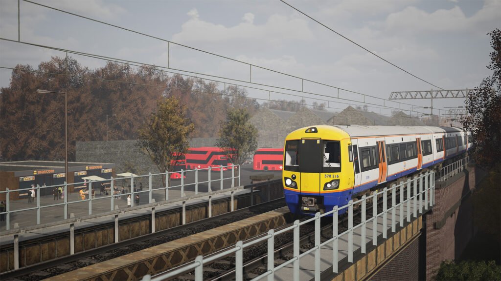 Official Brand Logo of Train Sim World 5 London Overground Mildmay Line Overview From Metruvia Simulation